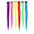 Цветные пряди волос на гребне, длина 35-40см, ПВХ, 6 цветов BERIOTTI 323-240 SATOSHI 803-259